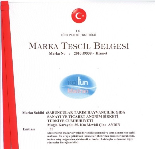 Marka Tescil Belgesi